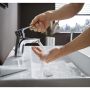 Hansgrohe MySport 1-grebs håndvaskarmatur M m/løft-op bundventil krom