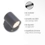 Just Light spotlampe Tarik antracit GU10 5W