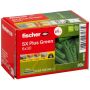 Fischer rawplugs SX Plus grøn 6x30 mm 90 stk.