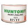 Huntonit pletmaling brilliant hvid 0,5 L