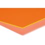 Rias hobbyplade akryl orange 750x1000x3 mm