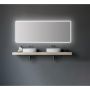 DSK Design LED spejl silver LUNA 1800x700x24mm