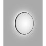 DSK Design LED spejl silver GLOBO sort 37x1000mm