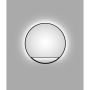 DSK Design LED spejl silver COSMOS sort 32x600mm