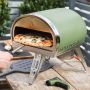 Gozney pizzaovn Roccbox olivengrøn inkl. pizzaspade
