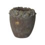 Lauvring urtepotte Caia cement brun Ø15x15,5 cm