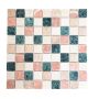 Mosaik marmor naturfarver 30,5 x 30,5 cm