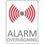 Alarm label 7x10 mm 