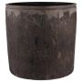 Scan-Pot urtepotte Coco rust/brun ler Ø14x12 cm