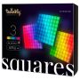 Twinkly Squares udvidelsespakke LED-lyspanel RGB 16x16 cm 3-pak