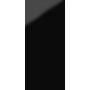 Noro brusekabine inkl. bagvæg Ocean 90R afrundet sort og klart glas