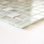 Mosaik Avantgarde glas og natursten cream mix 30x30 cm