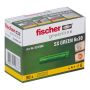 Fischer dybel SX Green u/skrue 6x30 mm 90 stk.