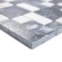 Mosaik Combi Stone sort/hvid 30,5x30,5 cm