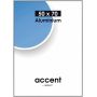 Nielsen alu-ramme Accent sølv 50x70 cm