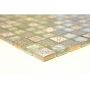 Mosaik Avantgarde glas og natursten beige mix 31,3x31,8 cm