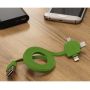 L-Team 3-i-1 USB-kabel grøn