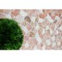 Mosaik Rossocream natursten sand mix 30,5 x 30,5 cm