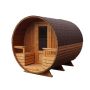 Denform sauna hytte m/veranda 4,9M²