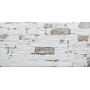 Vægflise Pompeya Jet hvid 33,3x66,6 cm 1,11 m²
