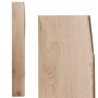 Frøslev træplanke eg 1 lige/1 rå kant 800-2900 mm