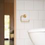 Smedbo toiletrulleholder Home børstet messing 14 cm