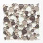 Mosaik Pebble krystal mix brun/lys 29,9 x 29,9 cm