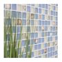 Mosaik Avantgarde glas blå og hvid 30x30 cm