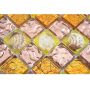 Mosaik Beach krystal/musling 30 x 30 cm