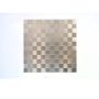 Mosaik Square selvklæbende metal 30,5 x 30,5 cm 