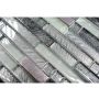 Mosaik Interlock krystal/stål mix grå 29,8 x 30,4 cm