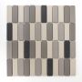 Mosaik Stick antislip Uni mix grå 28,6x29,5 cm