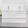 Camargue badmøbelsæt dobbeltvask classic hvid 120 cm