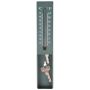 Garden Life termometer m/nøglerum grøn 5x2,6x15,9 cm