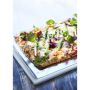 Dangrill pizzasten m/aluplade 40x30x1,1 cm