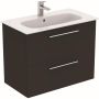 Ideal Standard badmøbelsæt i.life A carbongrå m/grå greb 84 cm