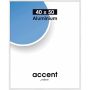 Nielsen alu-ramme Accent hvid 40x50 cm