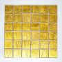 Mosaik Trend glas guld - 30x30cm