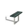 Plus påbygning til Basic bord-/bænkesæt ReTex grøn 77x41 cm 
