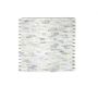 Mosaik Splitface 3D natursten hvid 30,5 x 30,5 cm