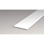 Logoclic overgangsprofil aluminium hvid 1000x40x2 mm