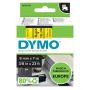 DYMO D1 tape sort/gul 9mm x 7m