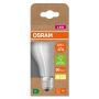 Osram LED-pære krone mat E27 2,5W