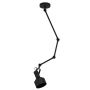 Eglo loft-/væglampe Takely sort E27 H132 cm