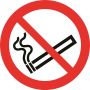 Pickup skilt rygning forbudt 20x20 cm