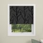 Debel Tree rullegardin mørklæg 80x175 cm grå/sort