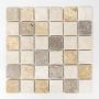 Mosaik Quadrat travertin sand 30,5x30,5 cm