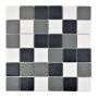 Mosaik Square sort/hvid/grå 29,8 x 29,8 cm
