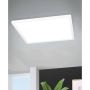 Eglo LED-loftlampe Rovito-Z hvid RGB 2700-6500K 42x42 cm
