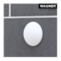 Wagner dørstopper t/væg hvid Ø60 mm 